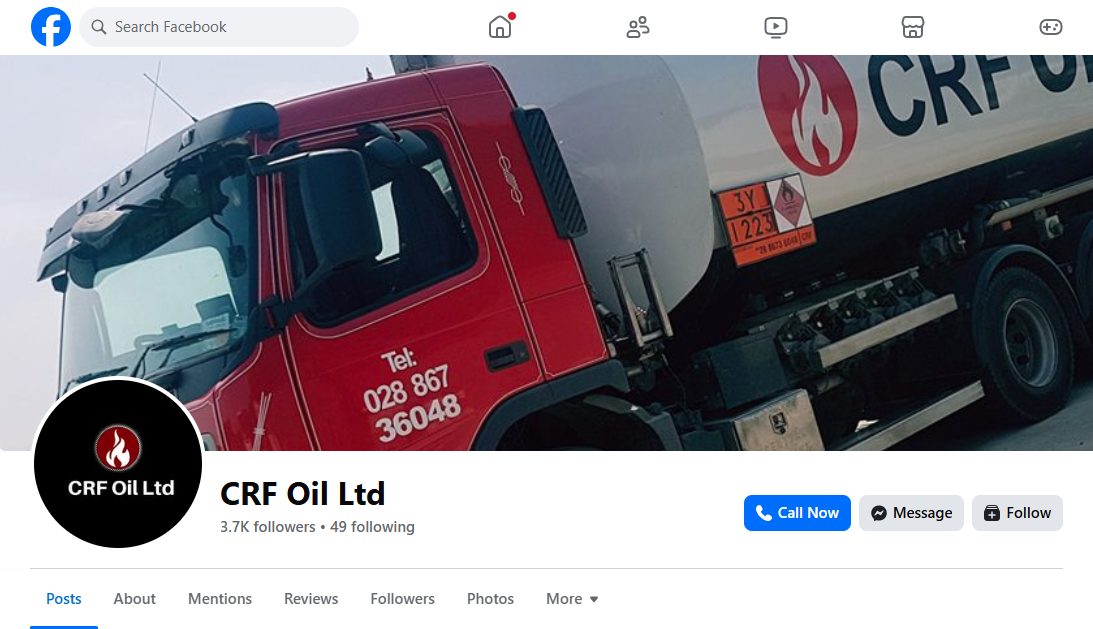 CRF Oil Ltd Facebook cover photo